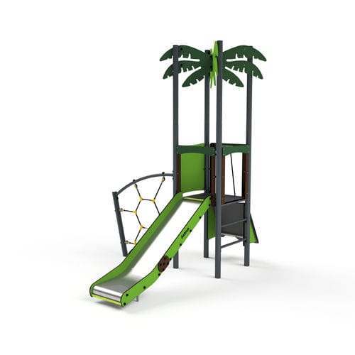 Struttura ludica per parco giochi - 11119 - Astrus Playgrounds - in metallo / in HDPE / modulare