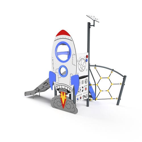 Struttura ludica per parco giochi - 11137 - Astrus Playgrounds - in metallo / in HDPE / modulare