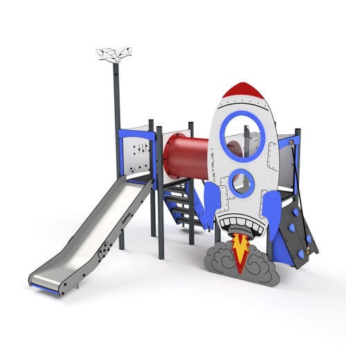 Struttura ludica per parco giochi - 11139 - Astrus Playgrounds - per edifici pubblici / per enti locali / in metallo