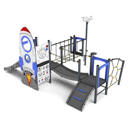 Struttura ludica per parco giochi - 11141 - Astrus Playgrounds - per edifici pubblici / in metallo / in HDPE