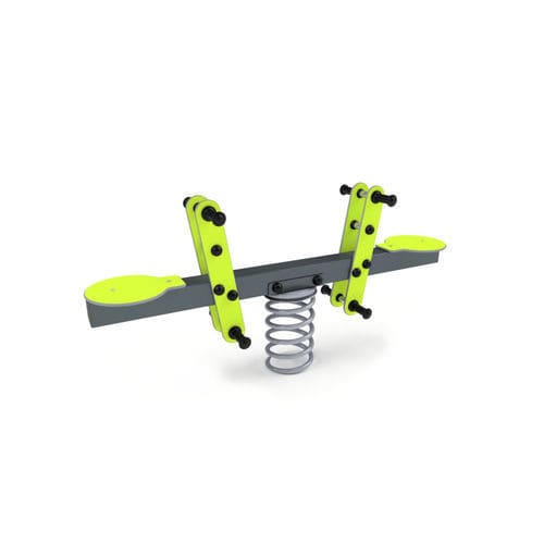 Gioco a molla in acciaio galvanizzato - 3514S - Astrus Playgrounds - in HDPE / 2 posti