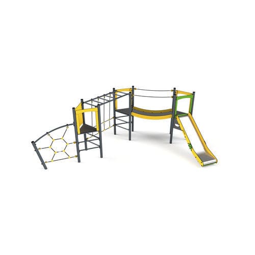 Struttura ludica per parco giochi - 11026 - Astrus Playgrounds - in metallo / in HDPE / modulare