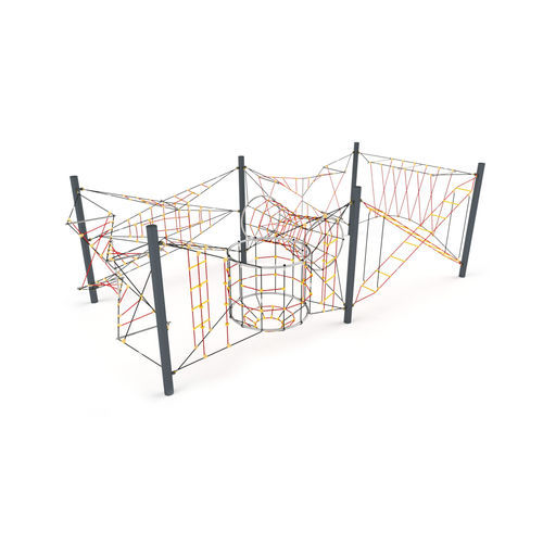 Struttura ludica per parco giochi - 4008S MEKRAN - Astrus Playgrounds - in metallo / in corda / per arrampicata