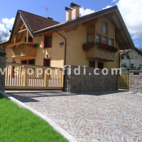 Pavé in porfido - SETTS - Avisio Porfidi S.r.l. - da esterno / anticato / per pedoni