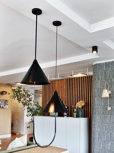 Lampada a sospensione - MAAT - Studio 19 - in bronzo / in acciaio con rivestimento a polvere / contemporanea