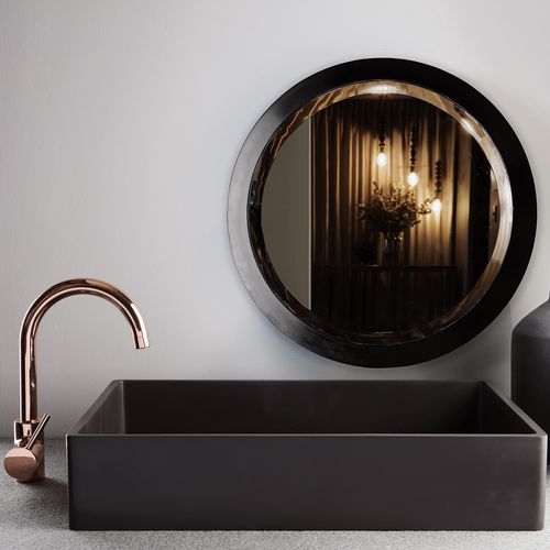 Lavabo da appoggio - Studio 19 - in resina / rettangolare / contemporaneo