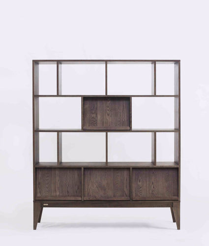Libreria modulare - KARLI - Ziinlife - contemporanea / in rovere / in noce