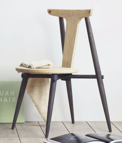 Sedia contemporanea - GUAN - Ziinlife - da interno / in rovere / per uso residenziale