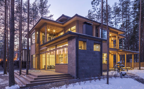 Casa prefabbricata - ALICANTE 388 - Lumi Polar - ecologica / a risparmio energetico / contemporanea