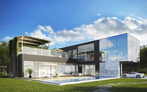 Casa prefabbricata - OPEN 267 - Lumi Polar - ecologica / a risparmio energetico / contemporanea