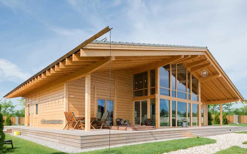 Casa prefabbricata - FELICITA 241 - Lumi Polar - ecologica / a risparmio energetico / contemporanea