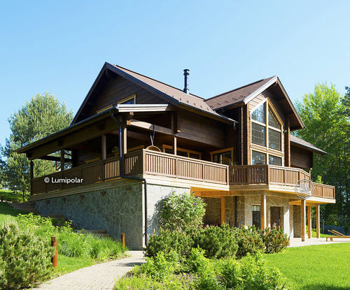 Casa prefabbricata - LARSEN 252 - Lumi Polar - ecologica / a risparmio energetico / classica