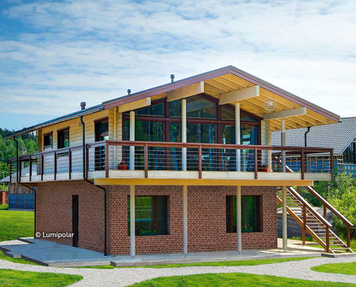 Casa prefabbricata - AMETHYST 171 - Lumi Polar - ecologica / a risparmio energetico / contemporanea