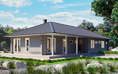 Casa prefabbricata - BONN 147 - Lumi Polar - ecologica / a risparmio energetico / classica