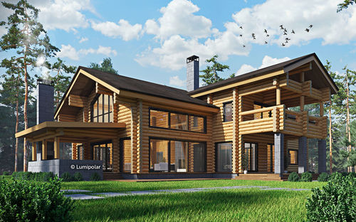 Casa prefabbricata - ATAMAN 676 - Lumi Polar - ecologica / a risparmio energetico / classica