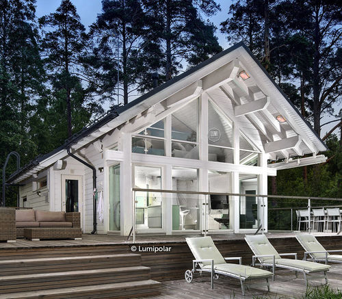 Casa prefabbricata - AKCENT - Lumi Polar - ecologica / a risparmio energetico / contemporanea
