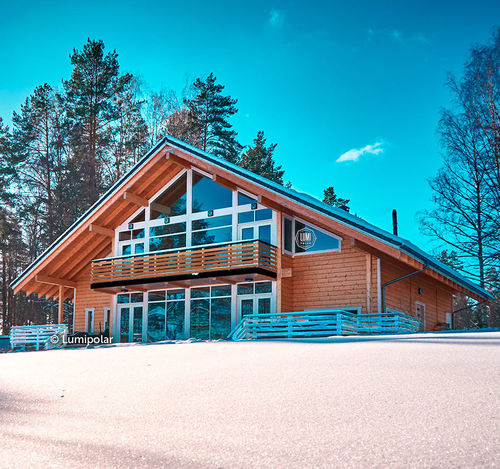 Casa tipo - HONEY 417 - Lumi Polar - ecologica / a risparmio energetico / contemporanea