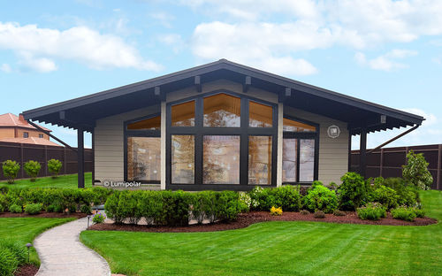 Casa tipo - GERMAN 195 - Lumi Polar - ecologica / a risparmio energetico / contemporanea