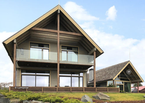 Casa tipo - DON HILLS 521 - Lumi Polar - ecologica / a risparmio energetico / contemporanea