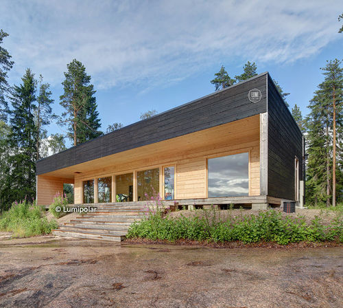 Casa tipo - MORION 120 - Lumi Polar - ecologica / a risparmio energetico / contemporanea