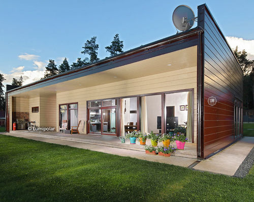 Casa tipo - ROCKET 114 - Lumi Polar - ecologica / a risparmio energetico / contemporanea
