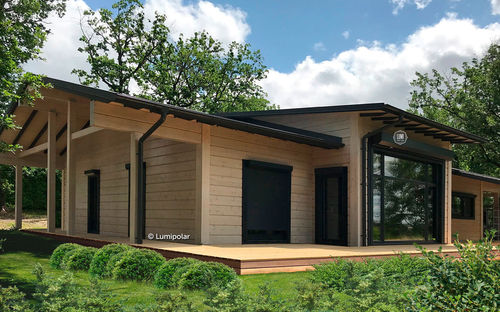 Casa moderna - DIJON 174 - Lumi Polar - a un piano / in pino / per uso residenziale