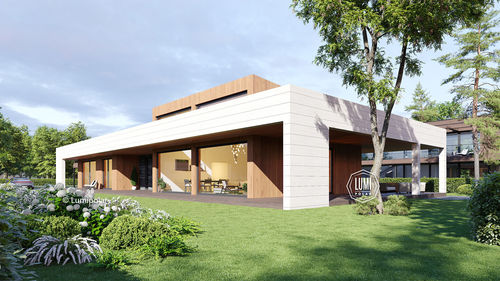 Casa tipo - ARNO 252 - Lumi Polar - moderna / con terrazza / a un piano