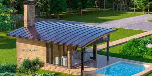 Sauna per uso residenziale - OPAL - Lumi Polar - contract / in legno / per esterni