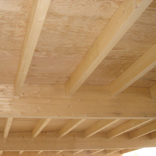 Pannello compensato da costruzione - TEBOFLOOR II / III - Groupe THEBAULT - per solaio / per tetto / leggero