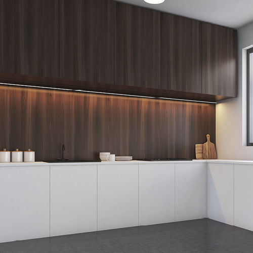 Rivestimento di facciata in pannelli - COLOFER® VARIO GOLDEN OAK3 - voestalpine - in fogli / a cassetta / in acciaio