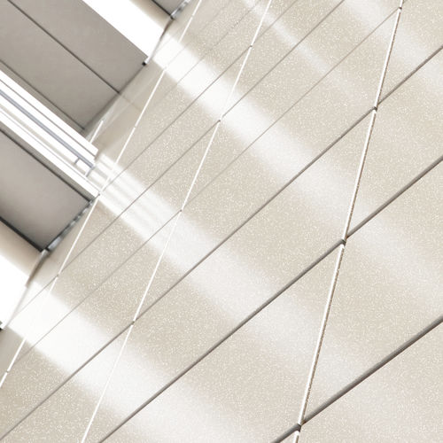 Rivestimento di facciata in pannelli - COLOFER® VARIO METALLIC - voestalpine - a doghe / in fogli / a cassetta