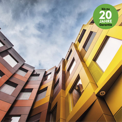 Lamiera ondulata - COLOFER® UV - voestalpine - ad arco / grecata / in acciaio