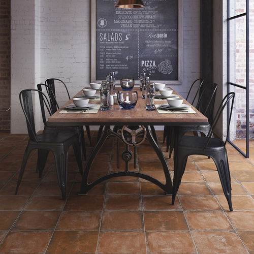 Piastrella in ceramica - ALHAMAR ROJO - Exagres - smaltata / rustica / da interno