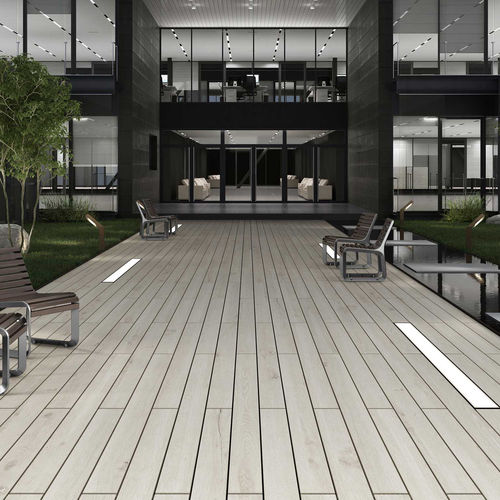 Piastrella in gres porcellanato - EXADECK MAPLE - Exagres - in ceramica / in clinker / in resina