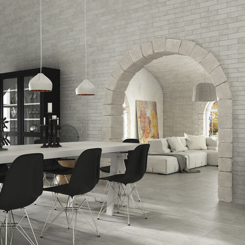Piastrella in ceramica - MANHATTAN WHITE  - Exagres - opaca / smaltata / da interno