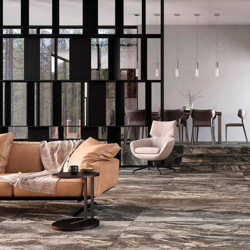 Piastrella in gres porcellanato - OROBICO TAUPE - Exagres - levigata / da interno / da sala
