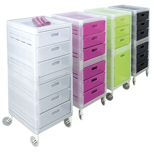 Carrello terapia - MY ICE - Ceriotti - per centro estetico / in plastica