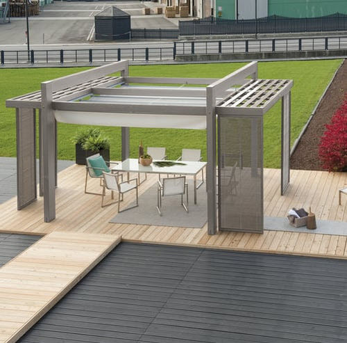 Pergola autoportante - LARIA - Pircher - addossata / in abete