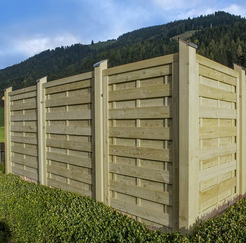 Paravento contemporaneo - LINDOS - Pircher - in pino