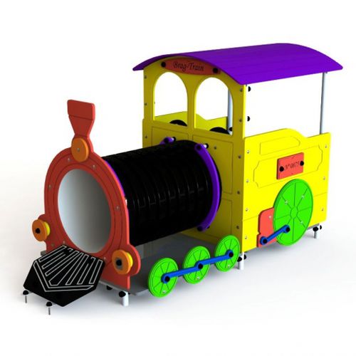 Veicolo per parco giochi - LOCOMOTIVA - Bragmaia