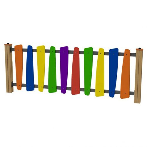 Recinzione a sbarre - NATURE  - Bragmaia - per parco giochi / in metallo / in legno
