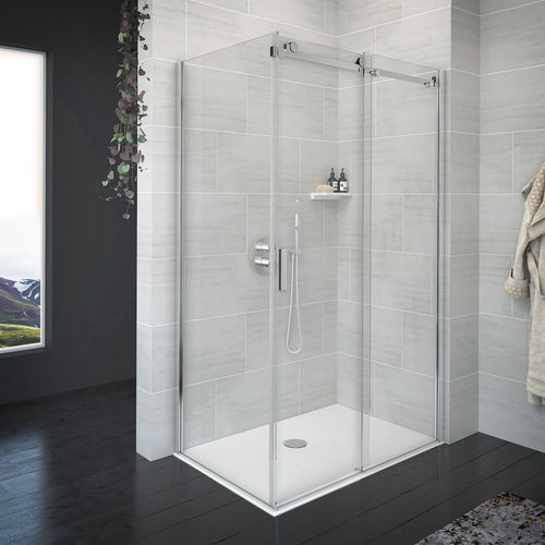 Parete doccia fissa - ARTEGO D+W - Aquaestil plus - scorrevole / d'angolo / in vetro temprato