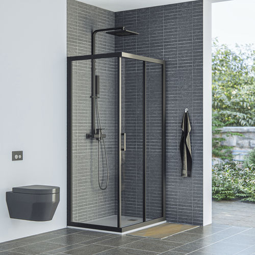 Parete doccia fissa - SAVANA D+W - Aquaestil plus - scorrevole / d'angolo / in vetro temprato