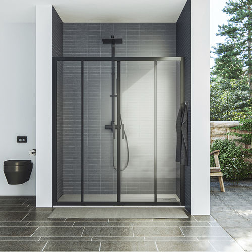 Parete doccia scorrevole - SAVANA 2D FOR NICHE - Aquaestil plus - a nicchia / in vetro temprato / contract