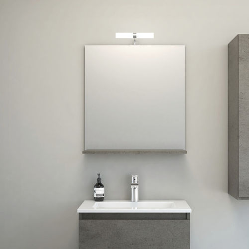Specchio da bagno a muro - STELLA - Aquaestil plus - contemporaneo / rettangolare / luminoso