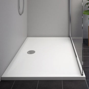 Piatto doccia rettangolare - MIMA - Aquaestil plus - da appoggio / in marmo / antiscivolo