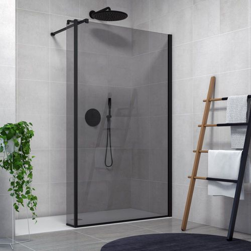 Parete doccia fissa - ZENITH WALL + L - Aquaestil plus - d'angolo / in vetro temprato / vetro satinato