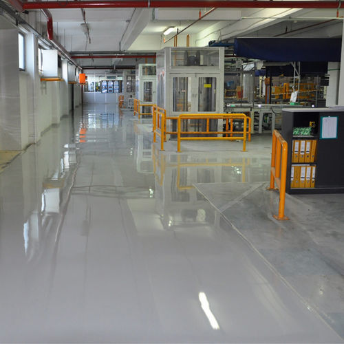 Pavimento in gesso - L'UNICFLOOR ML40 - UNICA - in calcestruzzo / da interno / per aree à traffico intenso