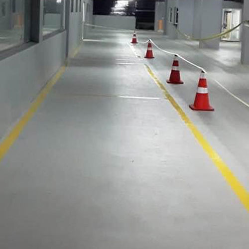 Pavimento in gesso - L'UNICFLOOR HB100 - UNICA - epossidico / da interno / per ufficio