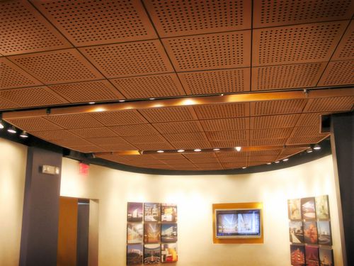Controsoffitto in legno - Kaya Panel Suspended Ceiling - in pannelli / perforato / decorativo